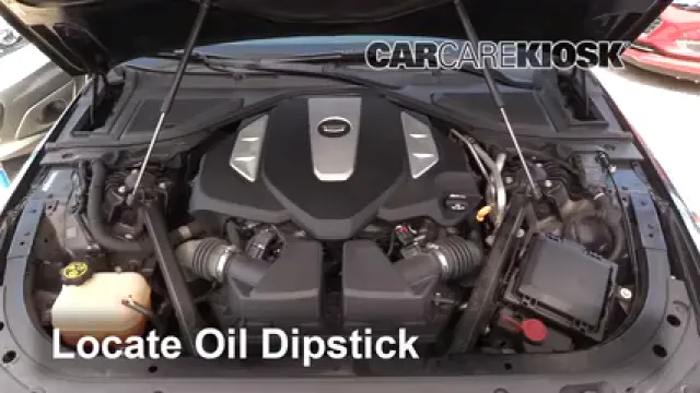 2016 Cadillac CT6 Premium Luxury 3.0L V6 Turbo Aceite Controlar nivel de aceite